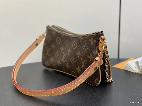 Cheap VUITTON -9.6*5.3*2.6CM pochette Liv LOUIS double 0818